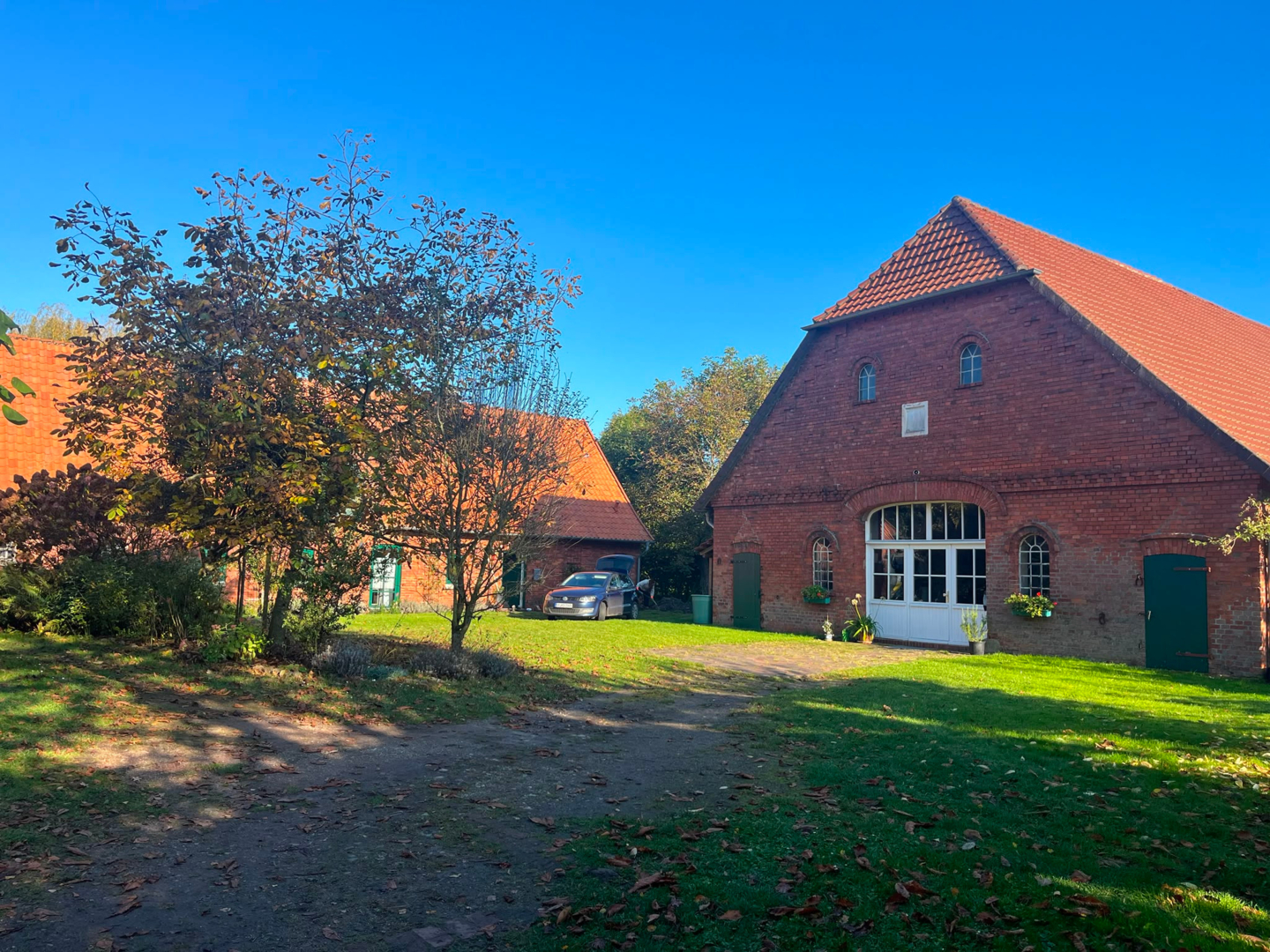 Bauernhof im Herbst